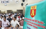 [ẢNH] Toàn cảnh lễ bốc thăm chia bảng giải bóng đá học sinh THPT Hà Nội 2018