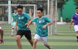 [ẢNH] Đội nắng luyện tập, chờ ngày tranh tài giải bóng đá học sinh Hà Nội 2018
