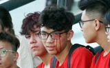 [ẢNH] Khoảnh khắc ấn tượng của vòng bảng giải bóng đá học sinh Hà Nội