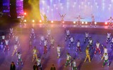 [ẢNH] Tối nay bắn pháo hoa 5 phút trong lễ khai mạc Đại hội thể thao toàn quốc 2018