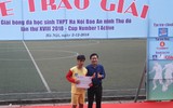 [ẢNH] Toàn cảnh lễ trao giải trận chung kết giải bóng đá học sinh THPT Hà Nội 2018
