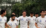 [ẢNH] Vỏn vẹn 16 cầu thủ Philippines tập trước trận tái đấu ĐT Việt Nam