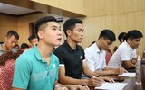 [ẢNH] Toàn cảnh lễ bốc thăm chia bảng giải bóng đá học sinh THPT Hà Nội 2019