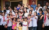 Hoa hậu Mỹ Linh nối dài dự án nhân ái 