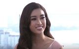 Mỹ Linh tự tin trả lời trôi chảy bằng tiếng Anh tại Miss World