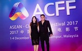 Minh Tiệp cùng vợ sang Malaysia để tham dự Liên hoan phim