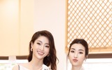 Những hình ảnh khiến hai Hoa hậu tên 