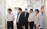 Bí thư Thành ủy Hà Nội thị sát Bệnh viện dã chiến Mê Linh: Sẵn sàng tiếp nhận bệnh nhân Covid-19