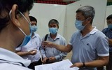 Hình ảnh mới nhất về bệnh viện dã chiến 300 giường điều trị Covid-19 đang hoàn thiện ở Đà Nẵng