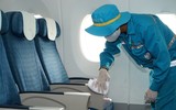 Quy trình vệ sinh khử trùng trên tàu bay nội địa mùa dịch Covid-19 ra sao?