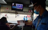 Hà Nội: Người dân bắt đầu đổ về bến xe để về quê dịp nghỉ lễ 30-4