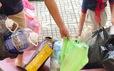 Thiết thực ngày hội “Kế hoạch nhỏ”, Thanh Vũ cùng các em học sinh giảm rác thải nhựa 