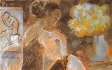 [Ảnh] Ngắm những nàng thơ trong tranh của các họa sĩ Việt