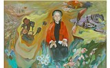 Tranh về Mẹ Việt Nam anh hùng và các đồng chí thương binh của các họa sĩ nổi tiếng 