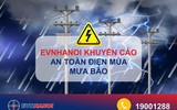 Đề cao cảnh giác tai nạn điện trong mùa mưa bão