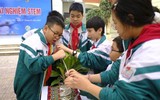 [Ảnh] Cùng xem học sinh tạo lập hệ thống tưới cây tự động trong 9 ngày nghỉ Tết Tân Sửu