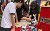 [Ảnh] Hàng nghìn sản phẩm ra mắt trong Ngày hội Công nghệ thông tin giáo dục Hà Nội