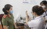 Bệnh viện đầu tiên của lực lượng Công an nhân dân tổ chức tiêm vaccine Covid-19 cho cán bộ chiến sỹ