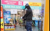 Toàn cảnh hành động đột nhập khống chế nhân viên bảo vệ cướp tài sản của siêu thị Điện máy Xanh