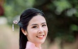 Hoa hậu Ngọc Hân trình làng bộ sưu tập áo dài Thu Đông 2023 