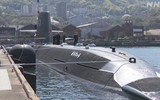 [ẢNH] Sức mạnh đáng sợ của siêu tàu ngầm Nhật Bản tại biển Đông