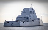 [ẢNH] Chiến hạm siêu dị của Mỹ lần đầu phóng thành công tên lửa ‘sát thủ’