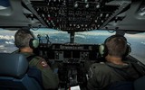 [ẢNH] Vận tải cơ khổng lồ C-17 Mỹ mài bụng tóe lửa tại Afghanistan
