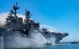 [ẢNH] Hải quân Mỹ mất một phần sức mạnh khi phải loại biên siêu tàu đổ bộ có thể mang F-35B