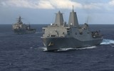 [ẢNH] Mỹ bất ngờ điều động nhiều chiến hạm theo các ngả tiến vào biển Đông