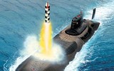 [ẢNH] Nga bất ngờ phóng liền lúc 4 siêu tên lửa hạt nhân từ tàu ngầm