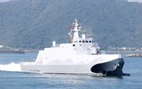[ẢNH] Đảo Đài Loan hạ thủy hộ vệ hạm đủ sức diệt tàu sân bay