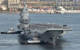 [ẢNH] Đề phòng tàu sân bay trục trặc, Trung Quốc phải mang thêm tàu kéo hỗ trợ