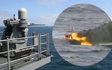 [ẢNH] Pháo hạm Mk38, vũ khí chết người giáng vào xuồng cao tốc đối phương