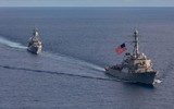 [ẢNH] Trung Quốc tố Mỹ 'gây căng thẳng' ở eo biển Đài Loan