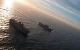 [ẢNH] Pháp điều tàu đổ bộ tấn công khổng lồ tới biển Đông