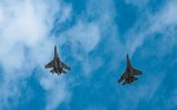 [ẢNH] 8 tiêm kích và 1 máy bay tác chiến điện tử Trung Quốc cùng áp sát Đài Loan