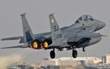 [ẢNH] ‘Đại bàng’ F-15E Mỹ vừa tấn công dân quân thân Iran tại Syria