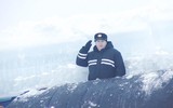 [ẢNH] Tàu ngầm nguyên tử Nga khoét băng Bắc Cực để bắn tên lửa