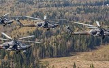 [ẢNH] 'Thợ săn đêm' Mi-28N sẵn sàng hủy diệt xe tăng Ukraine nếu vượt 'lằn ranh đỏ'