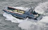 [ẢNH] 10 tàu pháo, tàu đổ bộ Nga đến Biển Đen