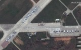 [ẢNH] Hàng loạt Su-30SM của Nga sẵn sàng ở biên giới