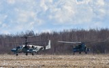 [ẢNH] Dàn trực thăng cực khủng của Nga diễn tập cho ngày 9/5