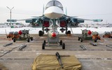 [ẢNH] Uy lực khủng khiếp của pháo hàng không trên chiến đấu cơ Nga