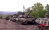 [ẢNH] Siêu tăng T-90 Azerbaijan bị pháo Armenia bắn nát