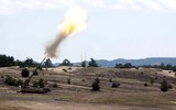 [ẢNH] Pháo tự hành bắn đạn hạt nhân của Nga bị mắc kẹt dưới gầm cầu