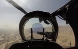 [ẢNH] Tập trận với 'xe tăng bay' Mi-24, Nga gửi tín hiệu rắn tới Taliban