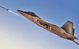 [ẢNH] Mài tóe lửa đường băng khi hạ cánh khẩn, tiết lộ thiết kế lạ của F-22 Raptor
