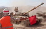[ẢNH] T-72 Nga gầm rú 'khạc đạn' sát biên giới, thông điệp ngầm Moscow gửi tới Taliban
