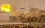 [ẢNH] T-72 Nga gầm rú 'khạc đạn' sát biên giới, thông điệp ngầm Moscow gửi tới Taliban