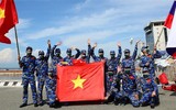 [ẢNH] Chiến hạm Việt Nam vượt qua đội Trung Quốc tại Army Games 2021